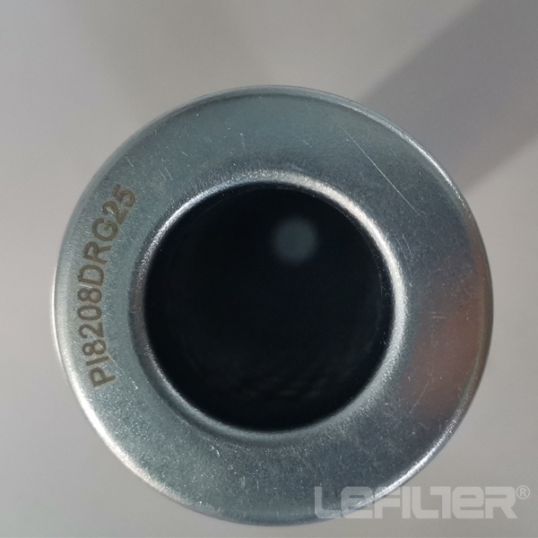 Замените сетчатый гидравлический фильтрующий элемент Mahle PI8230DRG25 из нержавеющей стали.