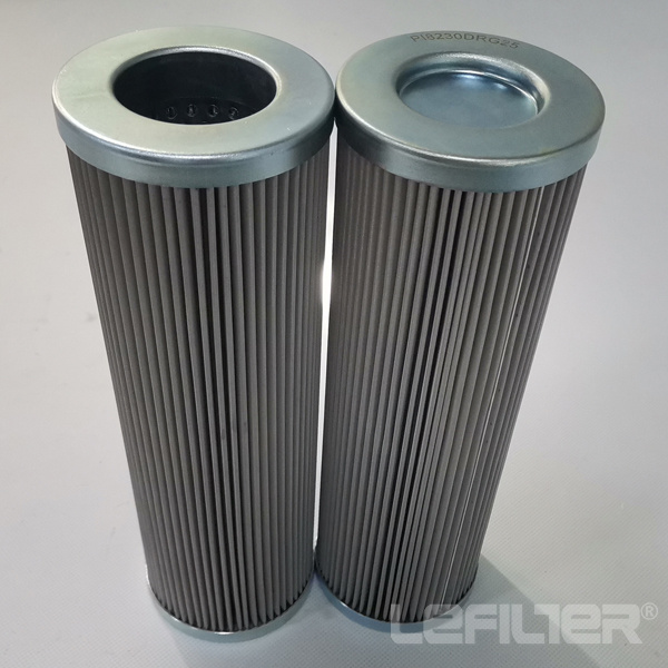 Замените сетчатый гидравлический фильтрующий элемент Mahle PI8230DRG25 из нержавеющей стали.