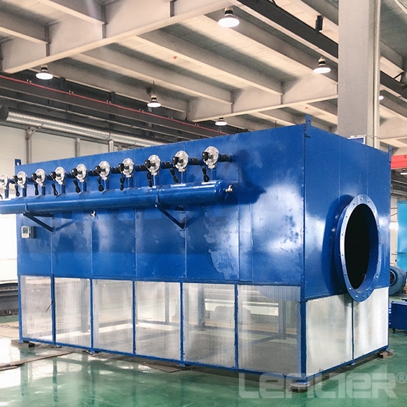 Наклонный картриджный пылесборник